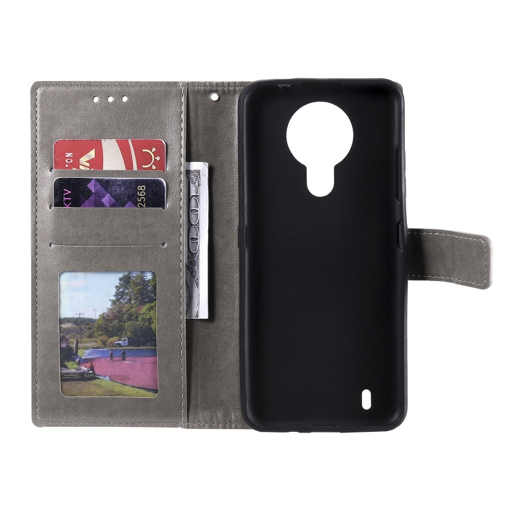 For Nokia 1.4 Totem Flower Embossed Horizontal Flip TPU + PU Leather Case with Holder & Card Slots & Wallet