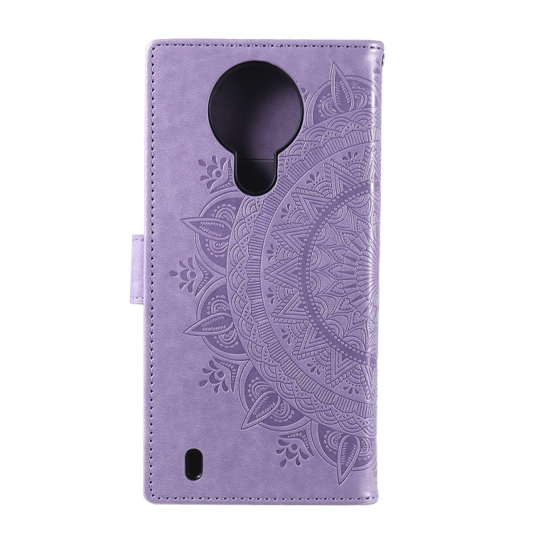 For Nokia 1.4 Totem Flower Embossed Horizontal Flip TPU + PU Leather Case with Holder & Card Slots & Wallet