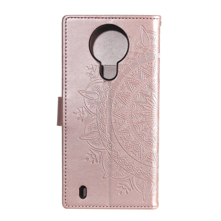 For Nokia 1.4 Totem Flower Embossed Horizontal Flip TPU + PU Leather Case with Holder & Card Slots & Wallet