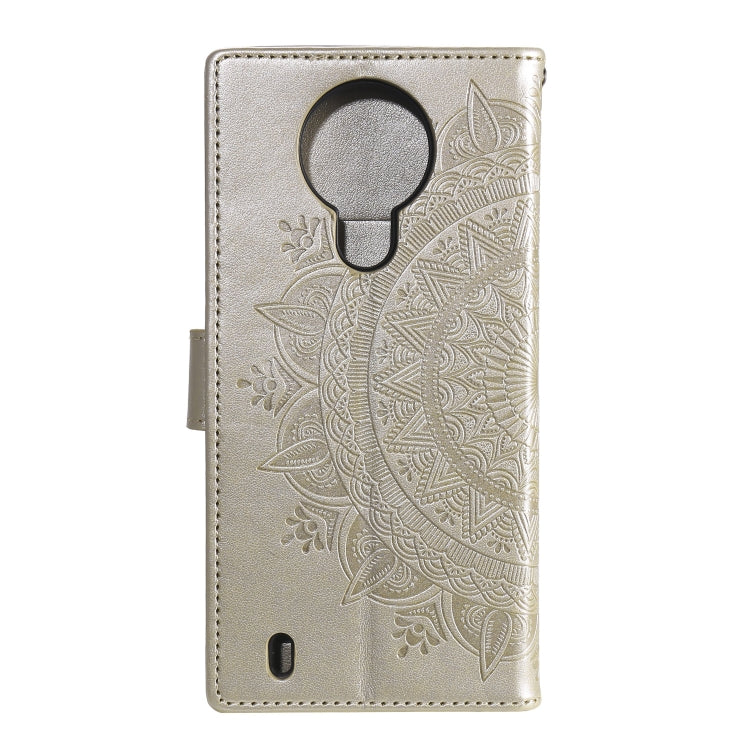 For Nokia 1.4 Totem Flower Embossed Horizontal Flip TPU + PU Leather Case with Holder & Card Slots & Wallet