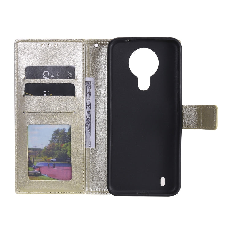 For Nokia 1.4 Totem Flower Embossed Horizontal Flip TPU + PU Leather Case with Holder & Card Slots & Wallet