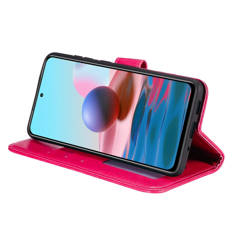 For Xiaomi Redmi Note 10 4G Totem Flower Embossed Horizontal Flip TPU + PU Leather Case with Holder & Card Slots & Wallet