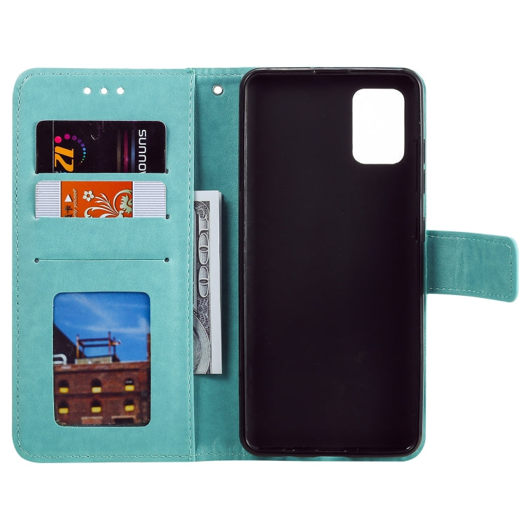 For Samsung Galaxy A03s Totem Flower Embossed Horizontal Flip TPU + PU Leather Case with Holder & Card Slots & Wallet