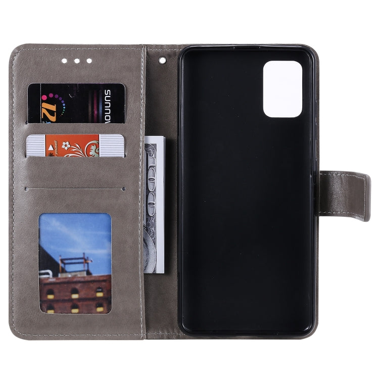 For Samsung Galaxy A03s Totem Flower Embossed Horizontal Flip TPU + PU Leather Case with Holder & Card Slots & Wallet