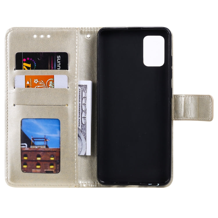 For Samsung Galaxy A03s Totem Flower Embossed Horizontal Flip TPU + PU Leather Case with Holder & Card Slots & Wallet