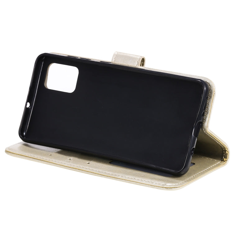 For Samsung Galaxy A03s Totem Flower Embossed Horizontal Flip TPU + PU Leather Case with Holder & Card Slots & Wallet