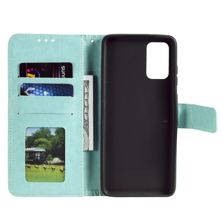 For Samsung Galaxy A82 5G Totem Flower Embossed Horizontal Flip TPU + PU Leather Case with Holder & Card Slots & Wallet