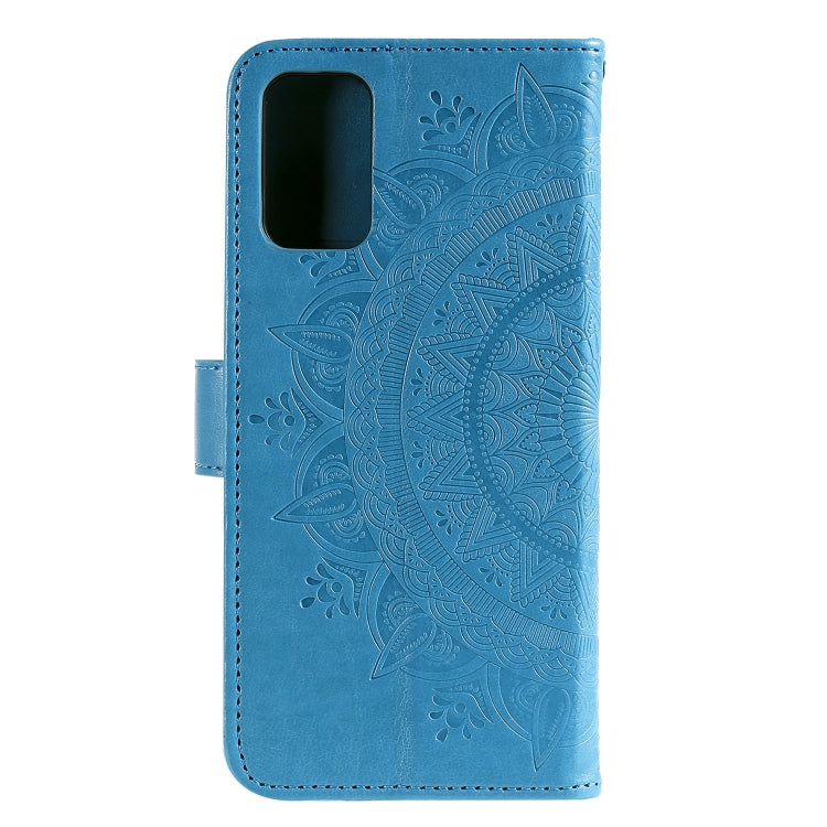 For Samsung Galaxy A82 5G Totem Flower Embossed Horizontal Flip TPU + PU Leather Case with Holder & Card Slots & Wallet