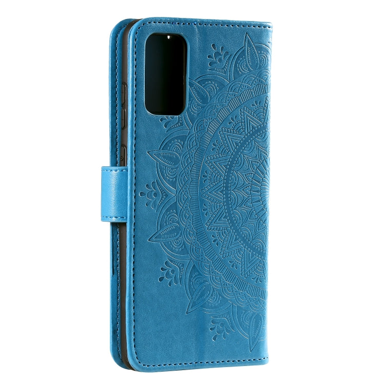 For Samsung Galaxy A82 5G Totem Flower Embossed Horizontal Flip TPU + PU Leather Case with Holder & Card Slots & Wallet
