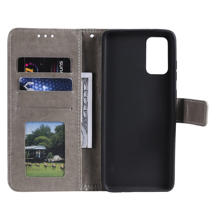 For Samsung Galaxy A82 5G Totem Flower Embossed Horizontal Flip TPU + PU Leather Case with Holder & Card Slots & Wallet