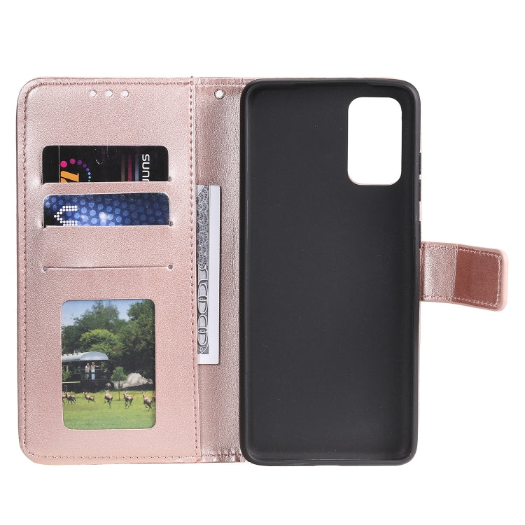 For Samsung Galaxy A82 5G Totem Flower Embossed Horizontal Flip TPU + PU Leather Case with Holder & Card Slots & Wallet