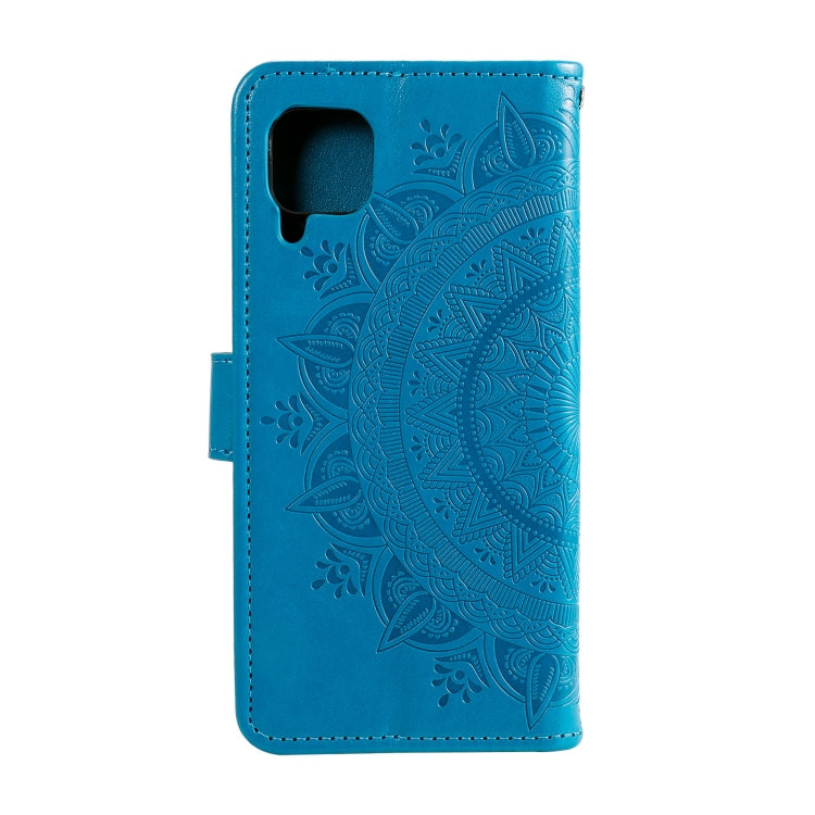 For Samsung Galaxy A22 4G Totem Flower Embossed Horizontal Flip TPU + PU Leather Case with Holder & Card Slots & Wallet