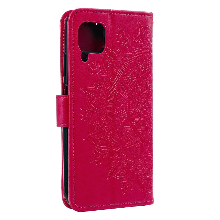 For Samsung Galaxy A22 4G Totem Flower Embossed Horizontal Flip TPU + PU Leather Case with Holder & Card Slots & Wallet
