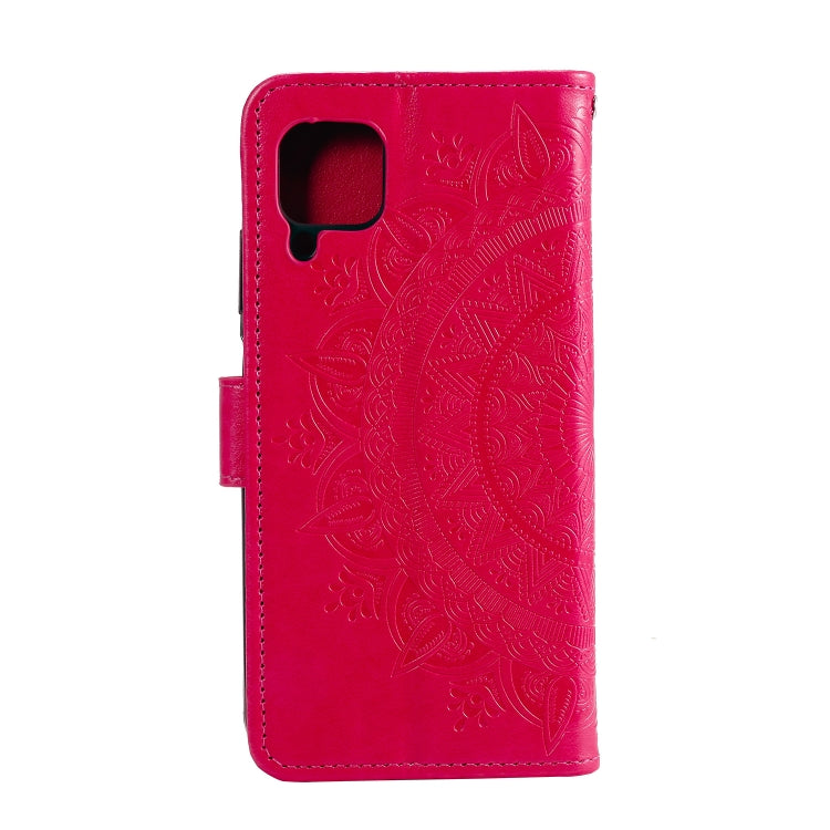 For Samsung Galaxy A22 4G Totem Flower Embossed Horizontal Flip TPU + PU Leather Case with Holder & Card Slots & Wallet