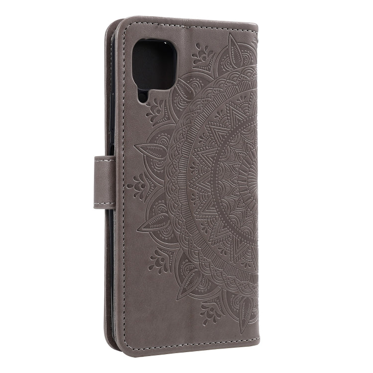 For Samsung Galaxy A22 4G Totem Flower Embossed Horizontal Flip TPU + PU Leather Case with Holder & Card Slots & Wallet