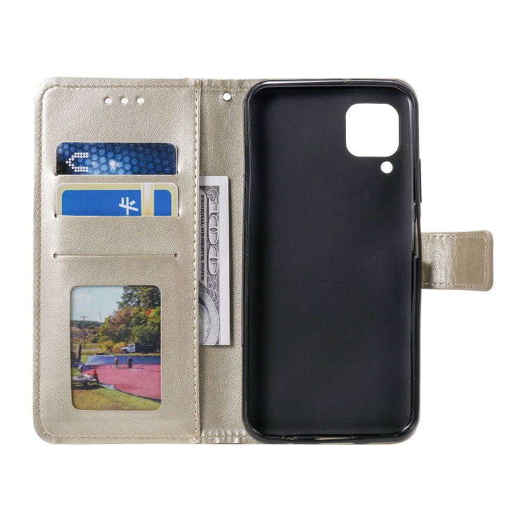For Samsung Galaxy A22 4G Totem Flower Embossed Horizontal Flip TPU + PU Leather Case with Holder & Card Slots & Wallet