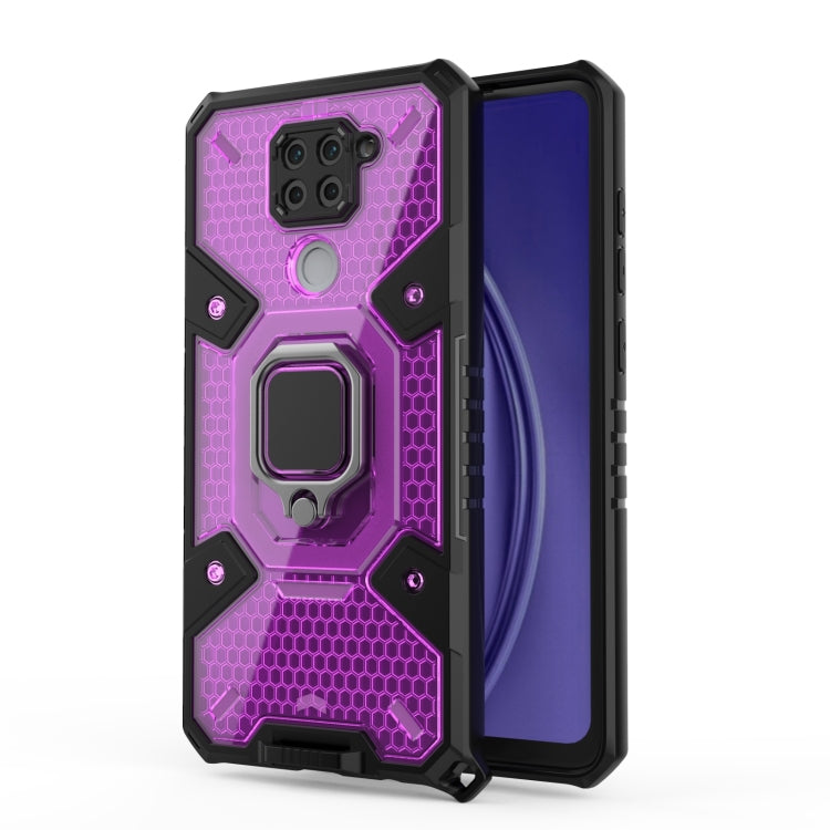 For Xiaomi Redmi Note 9 Space PC+TPU Ring Holder Protective Case