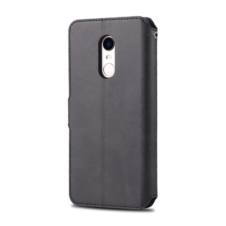 For Xiaomi Redmi 5 Plus AZNS Calf Texture Magnetic Horizontal Flip PU Leather Case with Holder & Card Slots & Photo Frame