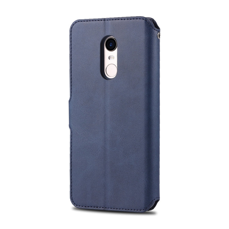 For Xiaomi Redmi 5 Plus AZNS Calf Texture Magnetic Horizontal Flip PU Leather Case with Holder & Card Slots & Photo Frame
