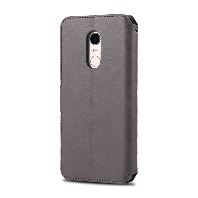 For Xiaomi Redmi 5 Plus AZNS Calf Texture Magnetic Horizontal Flip PU Leather Case with Holder & Card Slots & Photo Frame