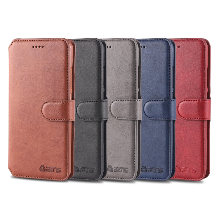 For Xiaomi Redmi 6A AZNS Calf Texture Magnetic Horizontal Flip PU Leather Case with Holder & Card Slots & Photo Frame