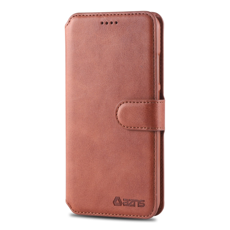For Xiaomi Redmi 6 AZNS Calf Texture Magnetic Horizontal Flip PU Leather Case with Holder & Card Slots & Photo Frame