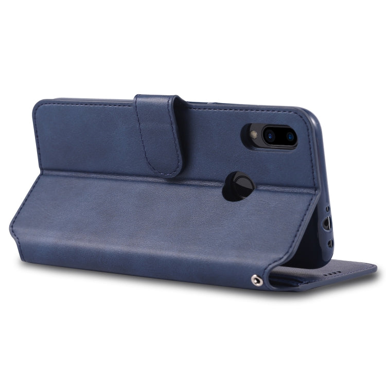 For Xiaomi Redmi 7 AZNS Calf Texture Magnetic Horizontal Flip PU Leather Case with Holder & Card Slots & Photo Frame