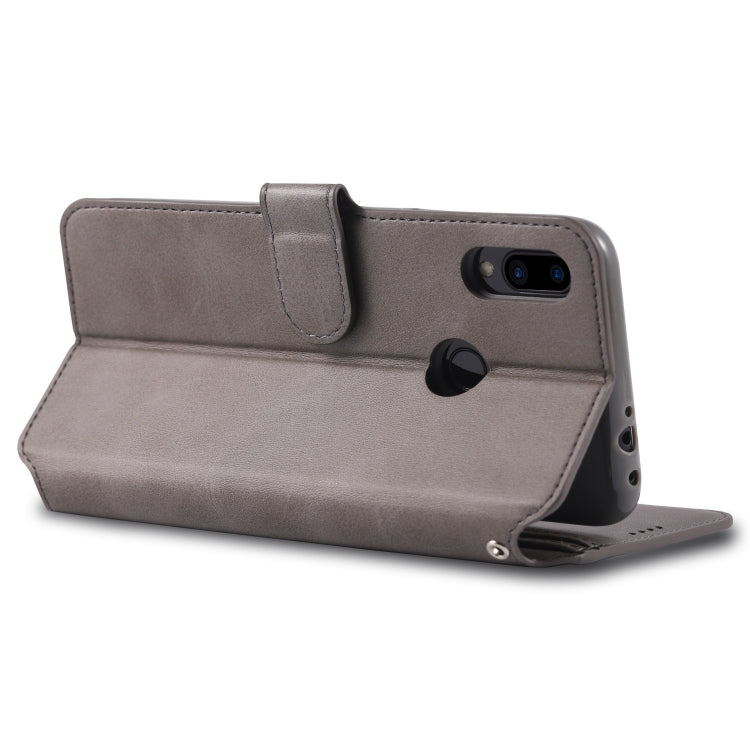 For Xiaomi Redmi Note7 AZNS Calf Texture Magnetic Horizontal Flip PU Leather Case with Holder & Card Slots & Photo Frame