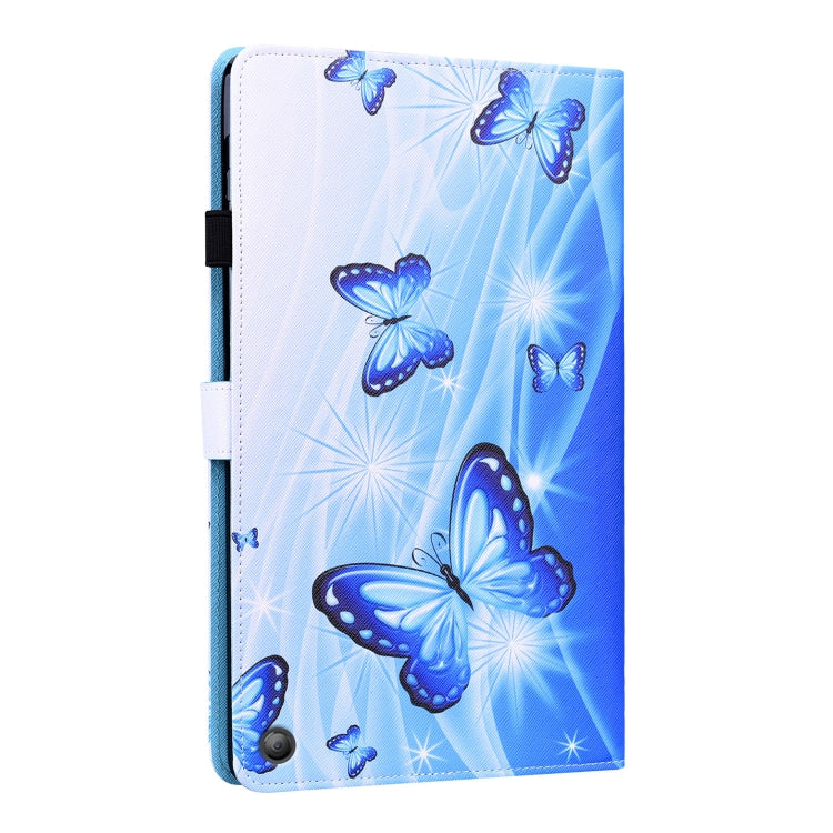 For Amazon Fire HD 8 2020 10th Gen Animal Pattern Horizontal Flip Leather Case with Holder & Card Slots & Photo Frame & Sleep / Wake-up Function