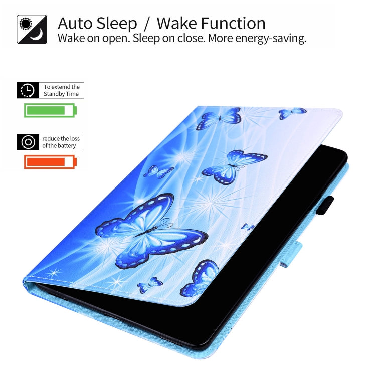 For Amazon Fire HD 10 2019 Animal Pattern Horizontal Flip Leather Case with Holder & Card Slots & Photo Frame & Sleep / Wake-up Function