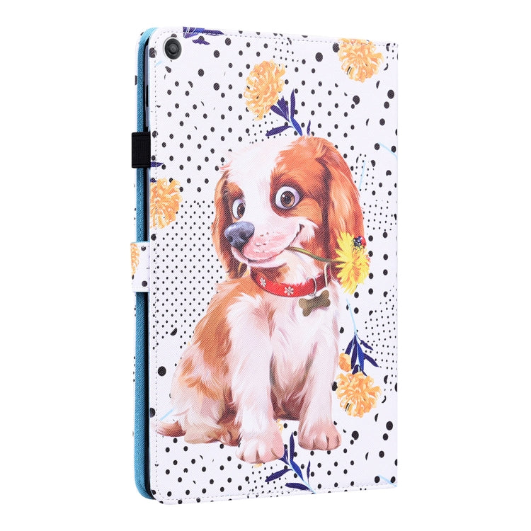 For Amazon Fire HD 10 2019 Animal Pattern Horizontal Flip Leather Case with Holder & Card Slots & Photo Frame & Sleep / Wake-up Function