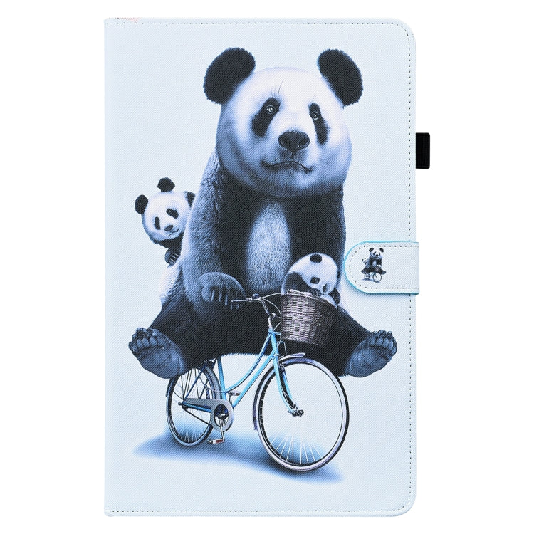 For Amazon Fire HD 10 2021 Animal Pattern Horizontal Flip Leather Case with Holder & Card Slots & Photo Frame & Sleep / Wake-up Function