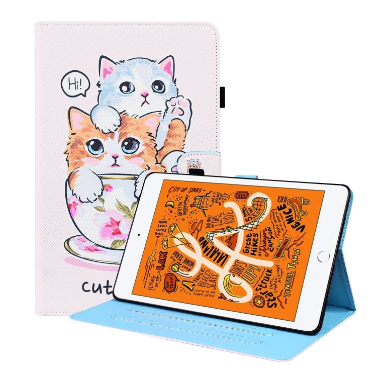 Animal Pattern Horizontal Flip Leather Case with Holder & Card Slots & Photo Frame & Sleep / Wake-up Function For iPad Mini 5 / 4 / 3 / 2 / 1