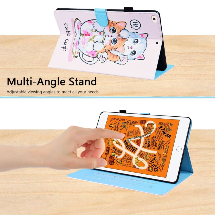 Animal Pattern Horizontal Flip Leather Case with Holder & Card Slots & Photo Frame & Sleep / Wake-up Function For iPad Mini 5 / 4 / 3 / 2 / 1