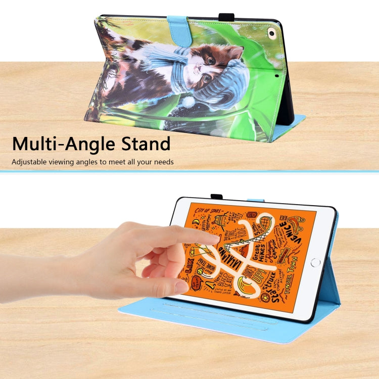 Animal Pattern Horizontal Flip Leather Case with Holder & Card Slots & Photo Frame & Sleep / Wake-up Function For iPad Mini 5 / 4 / 3 / 2 / 1