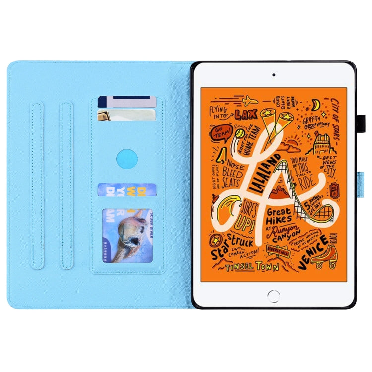 Animal Pattern Horizontal Flip Leather Case with Holder & Card Slots & Photo Frame & Sleep / Wake-up Function For iPad Mini 5 / 4 / 3 / 2 / 1