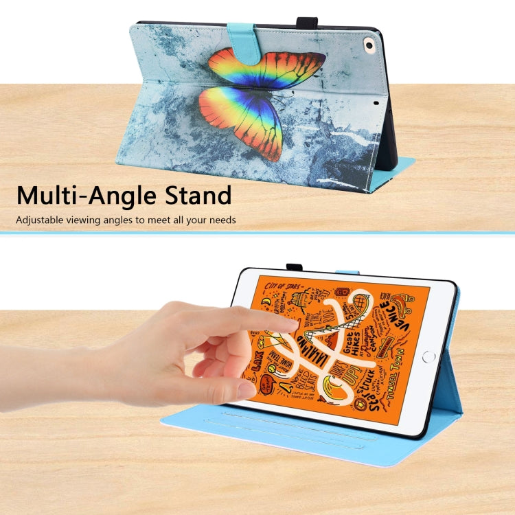 Animal Pattern Horizontal Flip Leather Case with Holder & Card Slots & Photo Frame & Sleep / Wake-up Function For iPad Mini 5 / 4 / 3 / 2 / 1