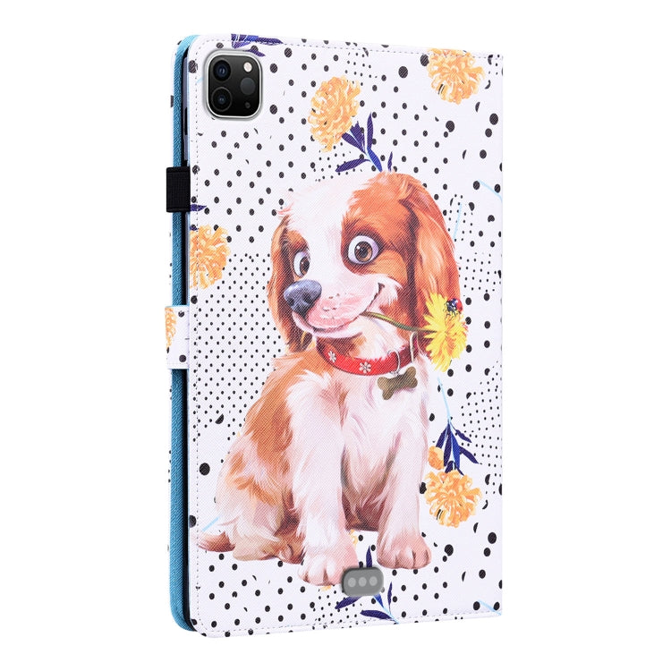 For iPad Pro 11 2022 / 2021 / 2020 / Air 2020 10.9Animal Pattern Horizontal Flip Leather Tablet Case with Holder & Card Slots & Photo Frame & Sleep / Wake-up Function