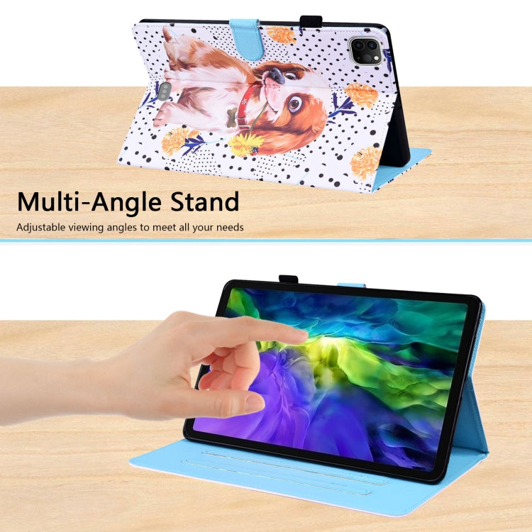 For iPad Pro 11 2022 / 2021 / 2020 / Air 2020 10.9Animal Pattern Horizontal Flip Leather Tablet Case with Holder & Card Slots & Photo Frame & Sleep / Wake-up Function