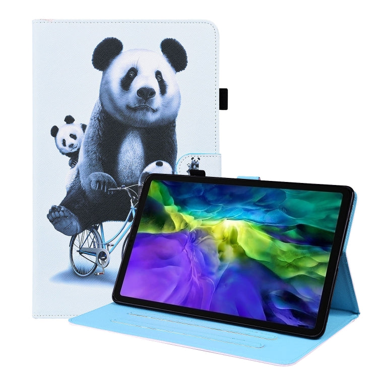 For iPad Pro 11 2022 / 2021 / 2020 / Air 2020 10.9Animal Pattern Horizontal Flip Leather Tablet Case with Holder & Card Slots & Photo Frame & Sleep / Wake-up Function