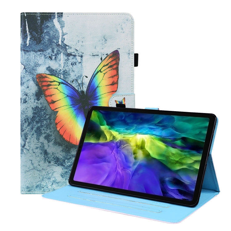 For iPad Pro 11 2022 / 2021 / 2020 / Air 2020 10.9Animal Pattern Horizontal Flip Leather Tablet Case with Holder & Card Slots & Photo Frame & Sleep / Wake-up Function