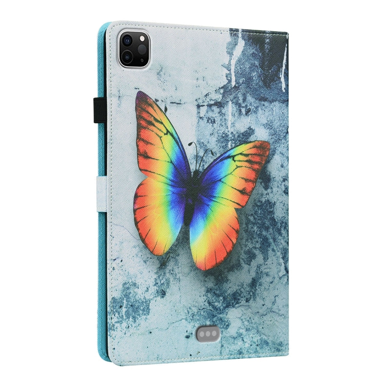 For iPad Pro 11 2022 / 2021 / 2020 / Air 2020 10.9Animal Pattern Horizontal Flip Leather Tablet Case with Holder & Card Slots & Photo Frame & Sleep / Wake-up Function
