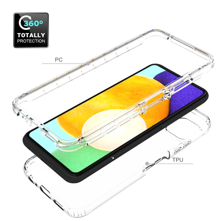 For Samsung Galaxy A22 5G Shockproof Highly Transparent PC+TPU Protective Case
