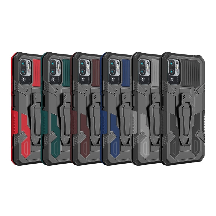 For Xiaomi Redmi Note 10 5G Armor Warrior Shockproof PC + TPU Protective Case