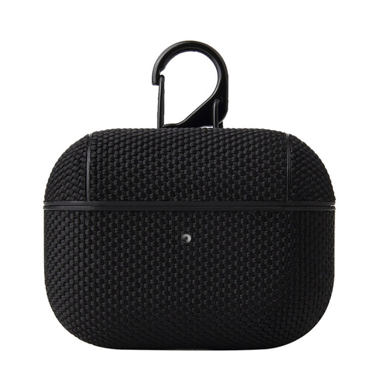 Business Cloth Earphone Protective Case with Hook For AirPods Pro