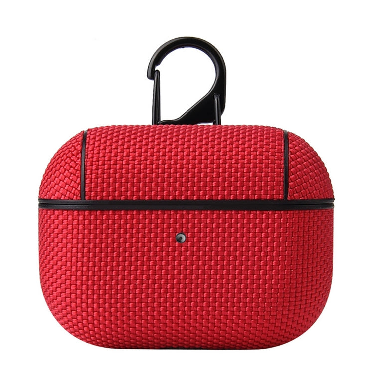 Business Cloth Earphone Protective Case with Hook For AirPods Pro