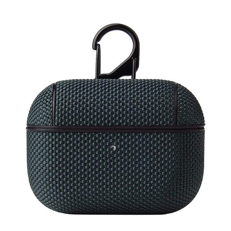 Business Cloth Earphone Protective Case with Hook For AirPods Pro