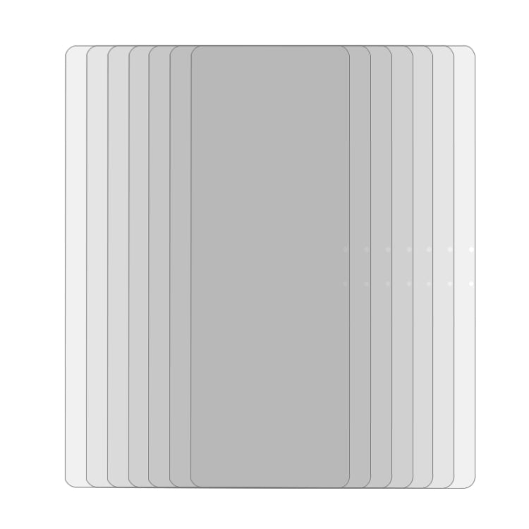 For Lenovo Pad Pro 50 PCS Matte Paperfeel Screen Protector
