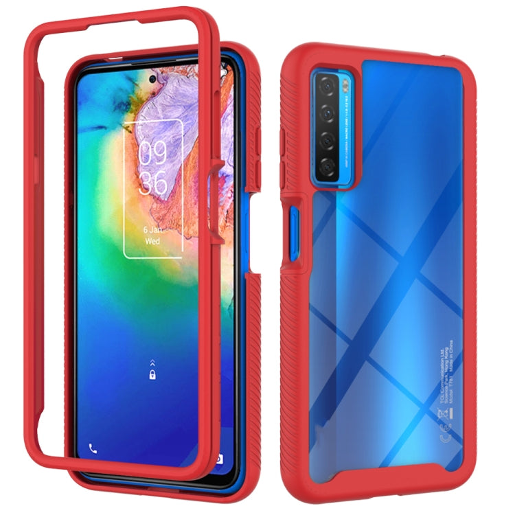 For TCL 20s Starry Sky Solid Color Series Shockproof PC + TPU Case