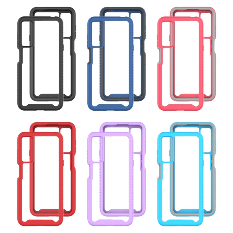 For TCL 20s Starry Sky Solid Color Series Shockproof PC + TPU Case
